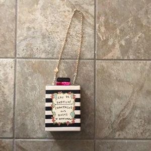 Betsey Johnson Perfume Bottle Purse